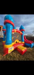 Large Combo Bounce House With Slide