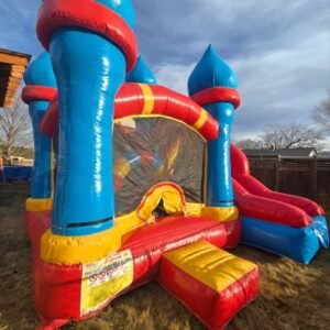Large Combo Bounce House With Slide