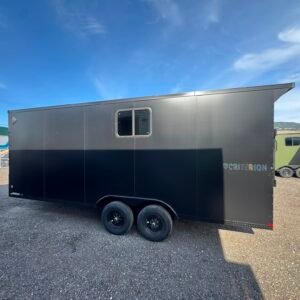 Custom 20' V-Nose Enclosed Trailer