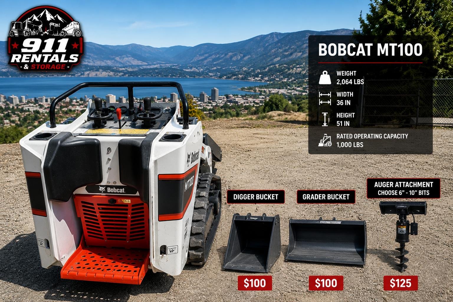 Bobcat MT100 Mini Track Loader
