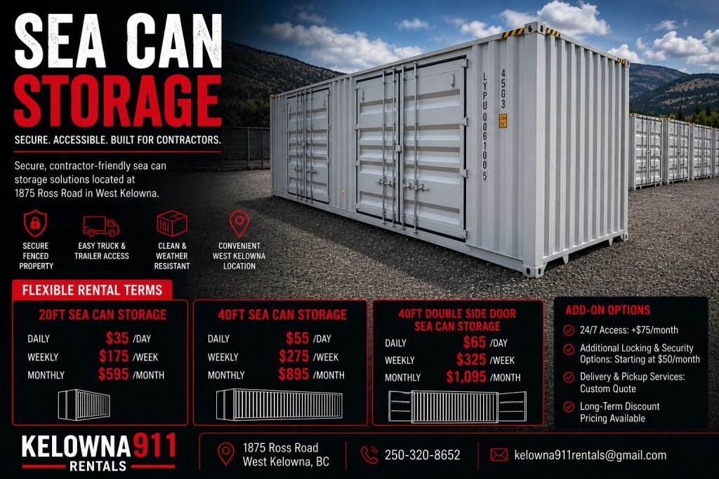 20FT Sea Can Storage