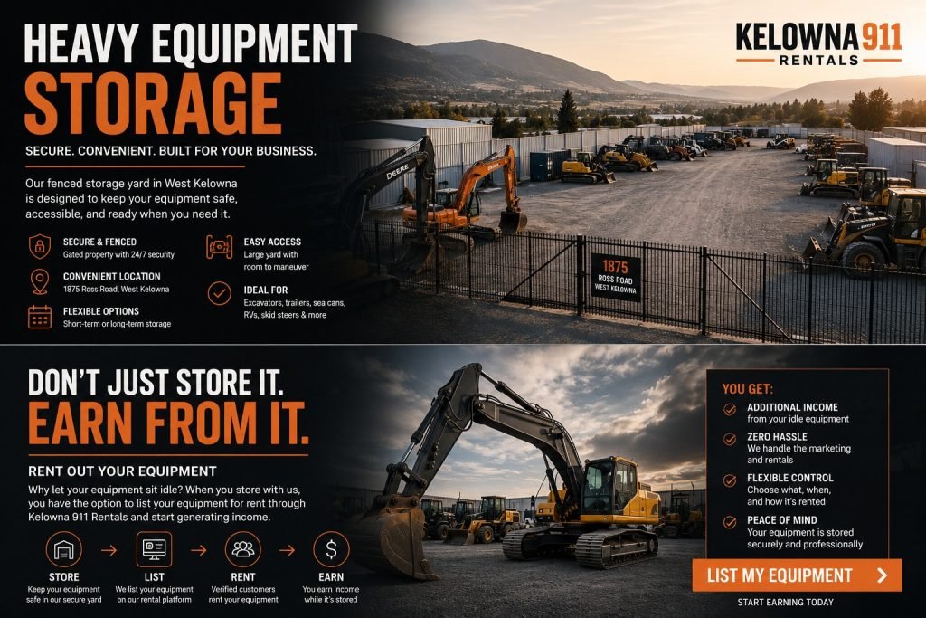 Small Equipment Storage